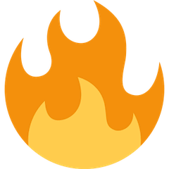 Fire Emoji on Twitter