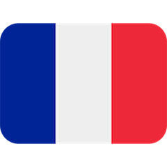 Bandiera della Francia Emoji Twitter