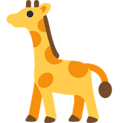 Girafe Émoji Twitter