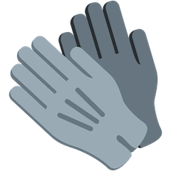 Handschuhe Emoji Twitter