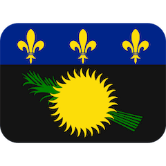 🇬🇵 Flagge von Guadeloupe Emoji auf Twitter