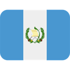 Drapeau du Guatemala Émoji Twitter