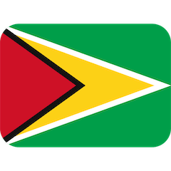 Bandeira da Guiana Emoji Twitter