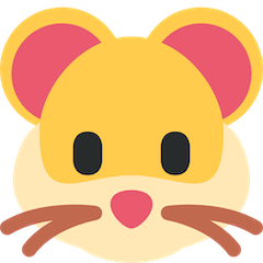 Cara de hamster Emoji Twitter