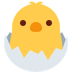 🐣 Pollito saliendo del huevo Emoji en Twitter