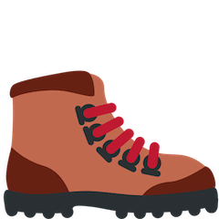Hiking Boot Emoji on Twitter