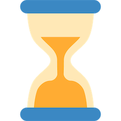 Hourglass Done Emoji on Twitter