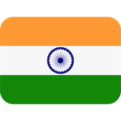 Flagge von Indien Emoji Twitter