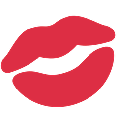 Kiss Mark Emoji on Twitter