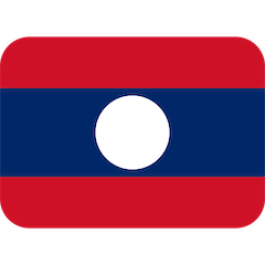 Flag: Laos Emoji on Twitter