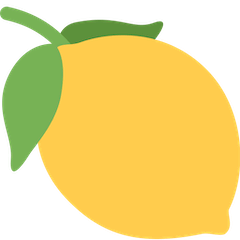 🍋 Lemon Emoji Di Twitter
