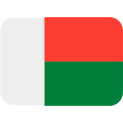 Bandera de Madagascar Emoji Twitter