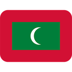 🇲🇻 Flagge der Malediven Emoji auf Twitter