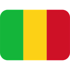 Bandera de Mali Emoji Twitter