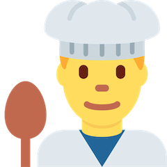 Man Cook Emoji on Twitter