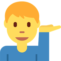 💁‍♂️ Homem do balcão de informações Emoji nos Twitter