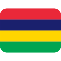 Bandeira da Maurícia Emoji Twitter