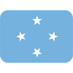 密克罗尼西亚国旗 on Twitter