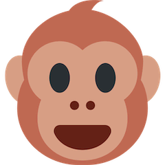 Cara de macaco Emoji Twitter