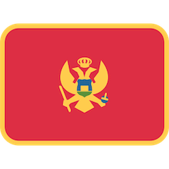 Bandeira de Montenegro Emoji Twitter