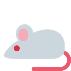 Mouse Emoji on Twitter