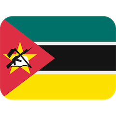 Bandera de Mozambique Emoji Twitter