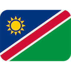 Drapeau de la Namibie Émoji Twitter