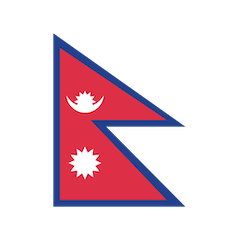 Flagge von Nepal on Twitter