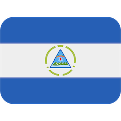 Bandiera del Nicaragua Emoji Twitter