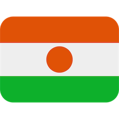 Bandera de Níger Emoji Twitter