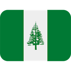 Bandera de la Isla Norfolk Emoji Twitter