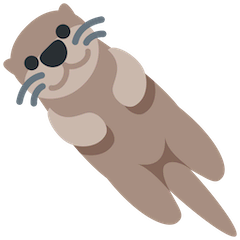Otter Emoji on Twitter