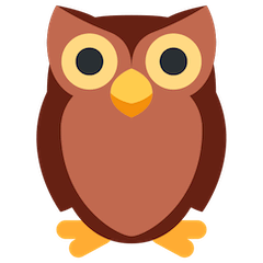 Owl Emoji on Twitter