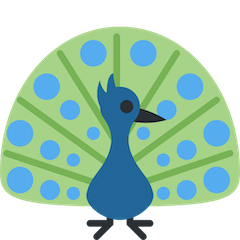 Peacock Emoji on Twitter