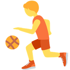 Basketballspieler(in) Emoji Twitter