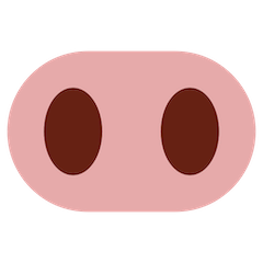 Naso di maiale Emoji Twitter