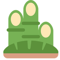 Decoração de pinheiro Emoji Twitter