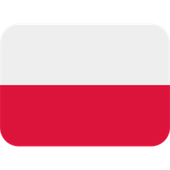 Флаг Польши Эмодзи в Twitter