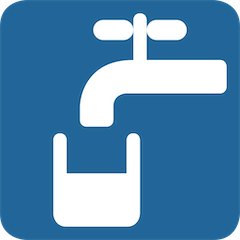 🚰 Potable Water Emoji on Twitter
