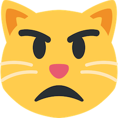 Cat Face, angry Emoji, flirting, Felidae, Online chat, sms, Kitten, emoji,  text Messaging, Emoticon