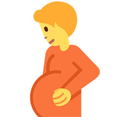 Persona embarazada Emoji Twitter