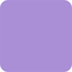 🟪 Carré violet Émoji sur Twitter