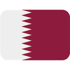 Bandiera del Qatar Emoji Twitter
