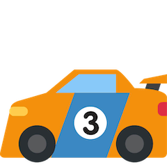 Racing Car Emoji on Twitter