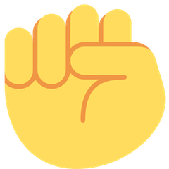 Raised Fist on Twitter