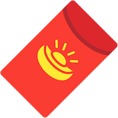 🧧 Busta regalo rossa Emoji su Twitter