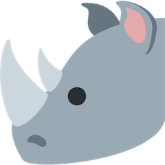 🦏 Rinoceronte Emoji en Twitter