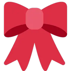Ribbon Emoji on Twitter