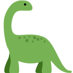Sauropod Emoji on Twitter