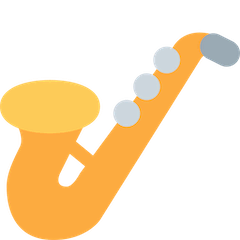 Saxofón Emoji Twitter